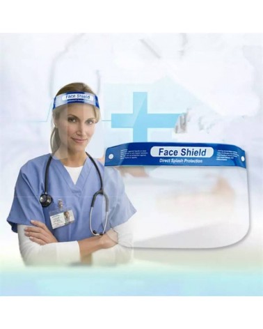 Pantalla de protección facial transparente Premium LED - 8