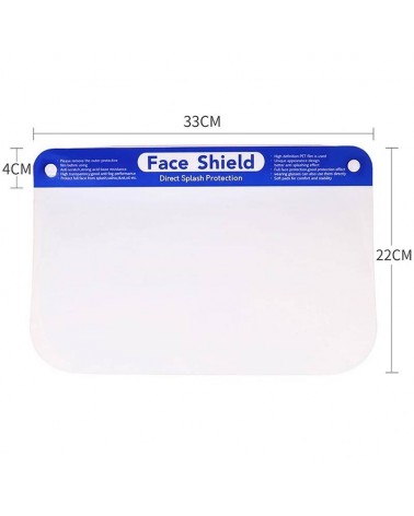 Pantalla de protección facial transparente Premium LED - 5